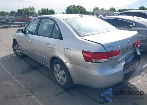 2008 Hyundai Sonata Gls из США, поврежденный, VIN 5NPET46C68H384239